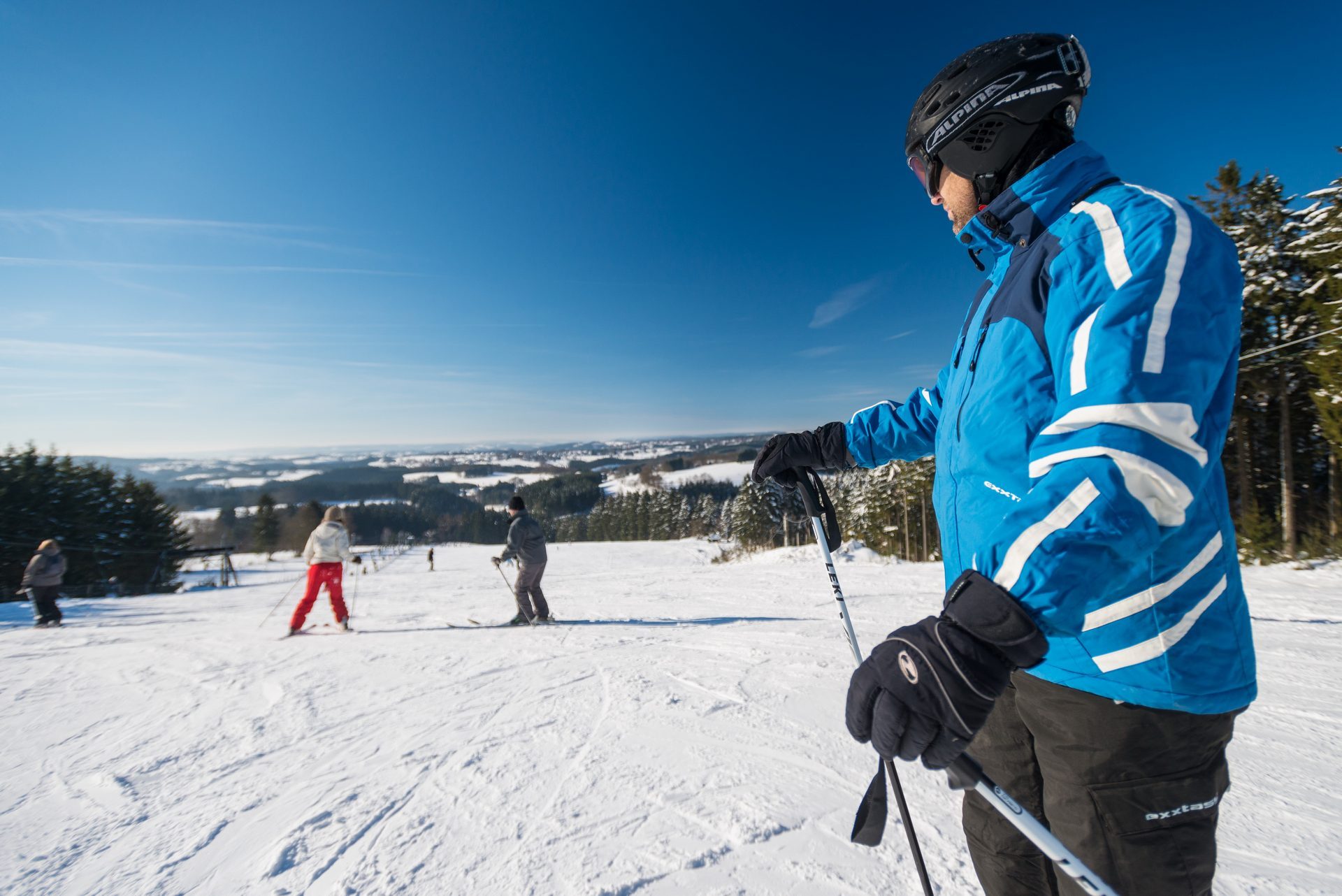 Piste de ski d'Ovifat - L'Anthracite - photo 2